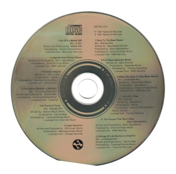 Various : Retro Techno / Detroit Definitive - Emotions Electric (CD, Comp)