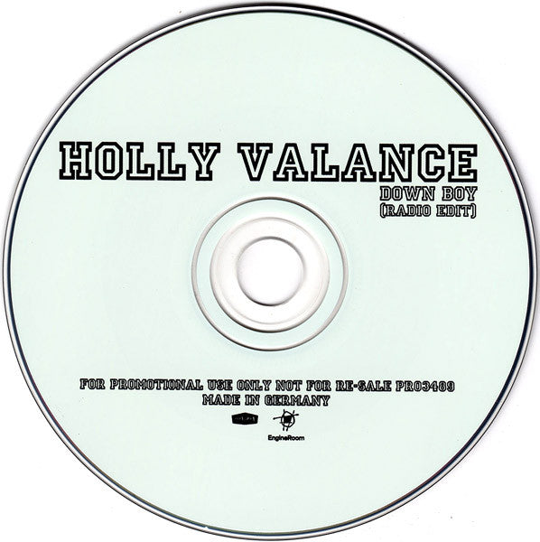 Holly Valance : Down Boy (CD, Single, Promo)