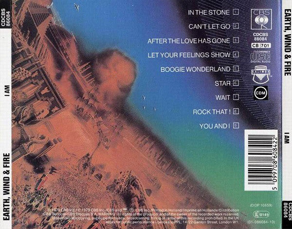 Earth, Wind & Fire : I Am (CD, Album, RE)