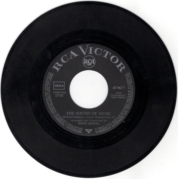 Irwin Kostal, Julie Andrews : The Sound Of Music / Do-Re-Mi (7", Single)