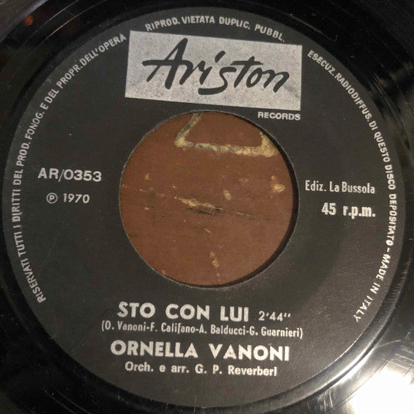 Ornella Vanoni : Eternità (7")
