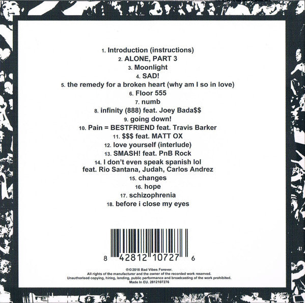 Xxxtentacion : ? (CD, Album)
