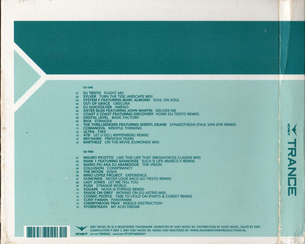 Various : ID&T Trance (2xCD, Mixed)