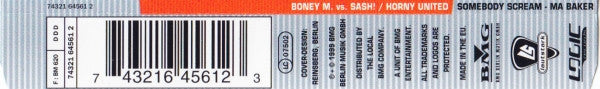 Boney M. Vs. Sash! / Horny United : Ma Baker / Somebody Scream (CD, Maxi)