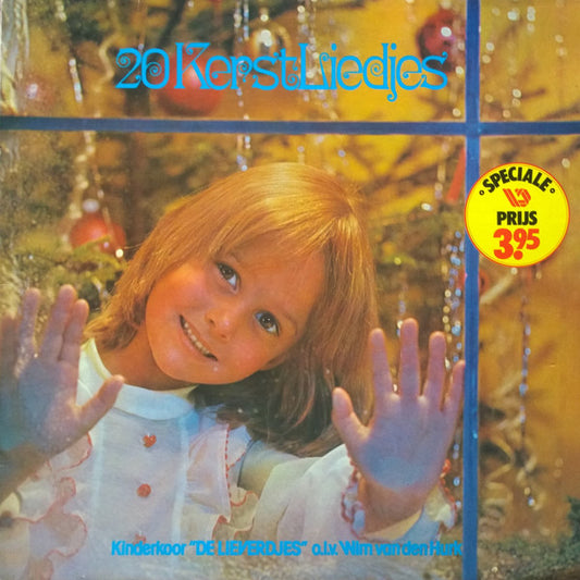 Kinderkoor De Lieverdjes o.l.v. Wim van den Hurk : 20 Kerstliedjes (LP, Album, Mono)