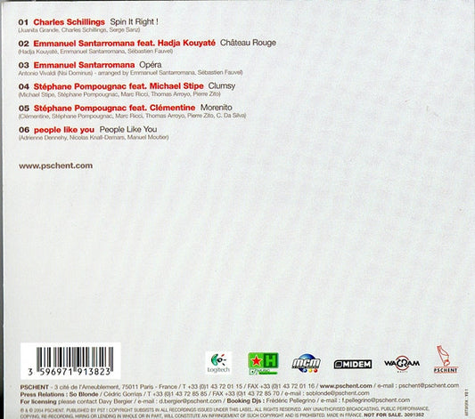 Various : Pschent Sampler 2004 (CD, Promo, Smplr)