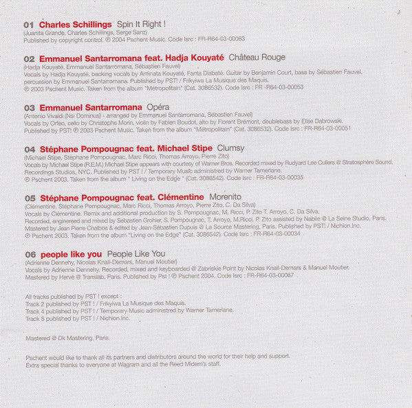 Various : Pschent Sampler 2004 (CD, Promo, Smplr)
