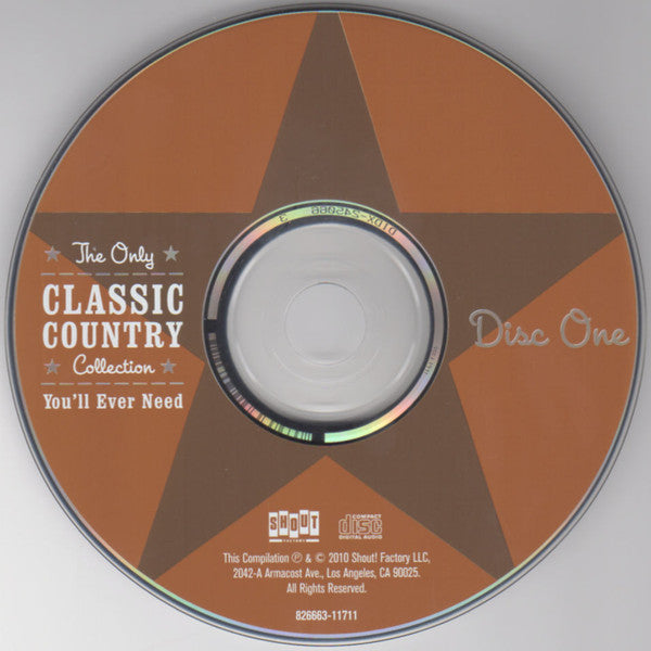 Various : The Only Classic Country Collection You'll Ever Need (2xCD, Comp)