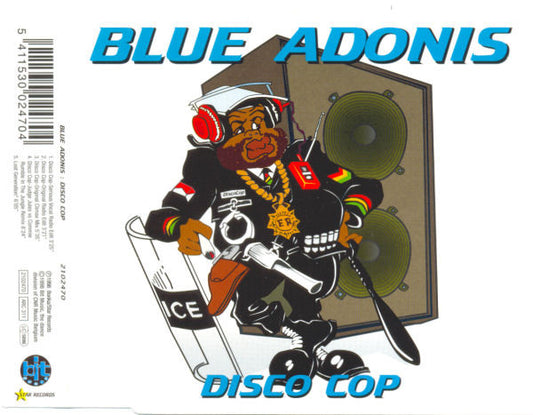 Blue Adonis : Disco Cop (CD, Maxi)
