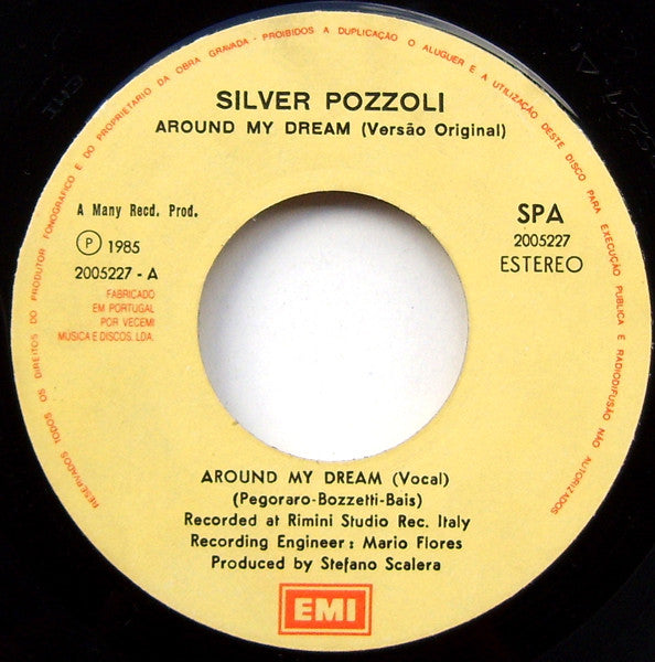Silvio Pozzoli : Around My Dream (7", Single)