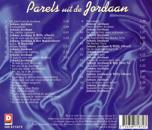 Johnny Jordaan : Parels Uit De Jordaan (CD, Comp)