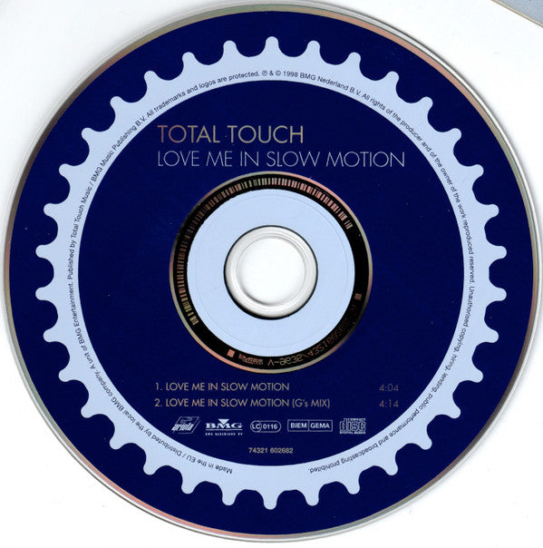 Total Touch : Love Me In Slow Motion (CD, Single)