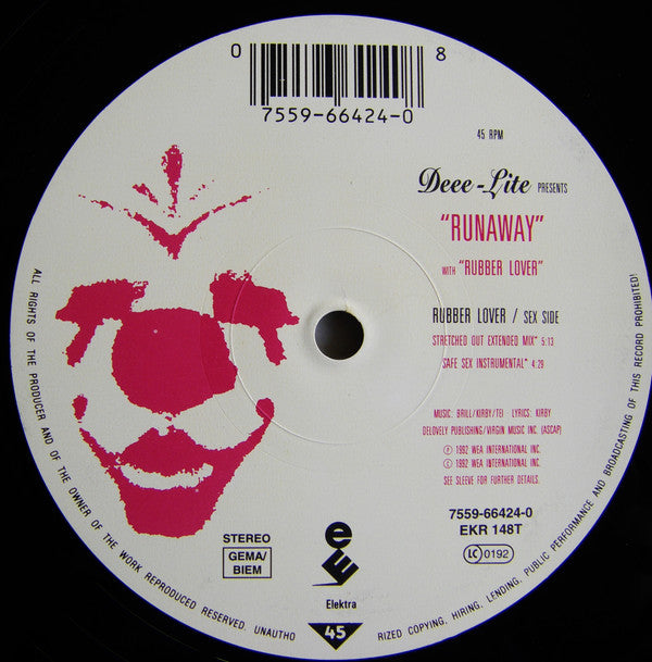 Deee-Lite : Runaway / Rubber Lover (12")