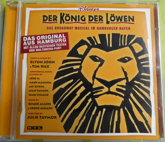 Various : Disneys Der König Der Löwen (Das Broadway Musical Im Hamburger Hafen) (CD, Album, Enh)