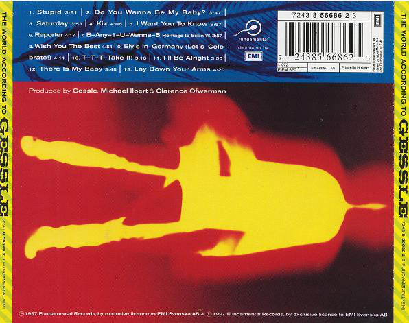 Per Gessle : The World According To Gessle (CD, Album)