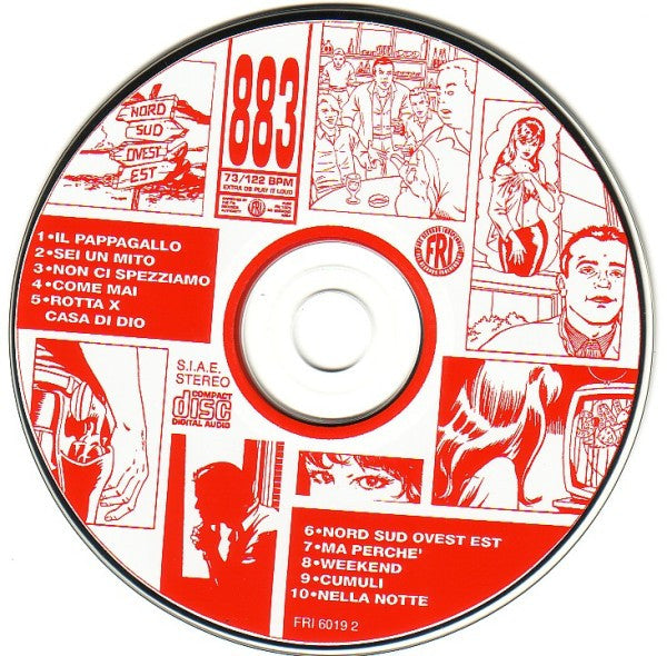 883 : Nord Sud Ovest Est (CD, Album)