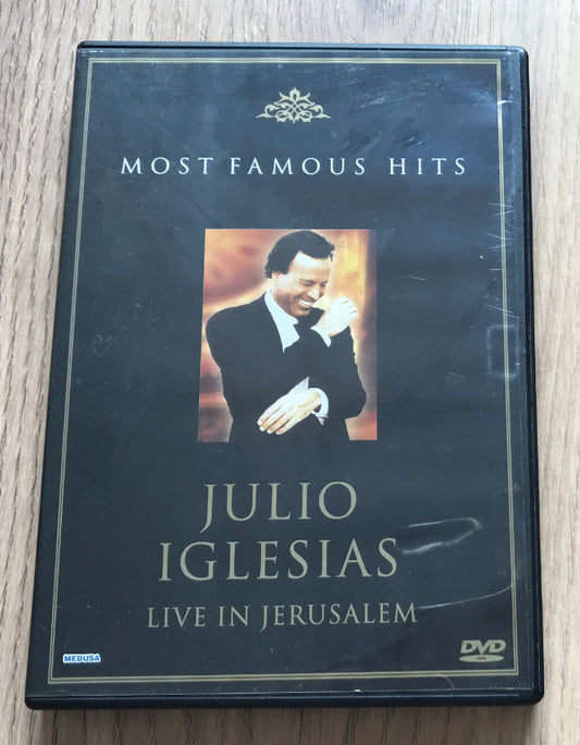 Julio Iglesias : Live In Jerusalem (DVD-V, Unofficial)