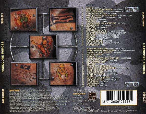 Various : Hardcore Forces (2xCD, Comp)