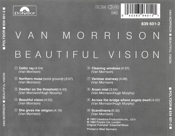 Van Morrison : Beautiful Vision (CD, Album, RE)