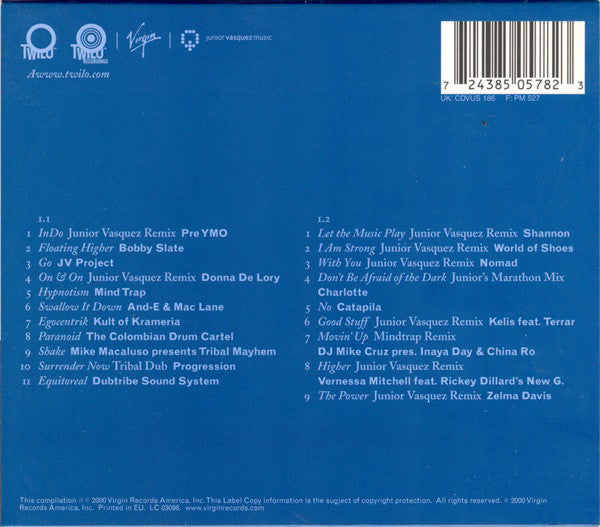 Junior Vasquez : Twilo Volume 1 (2xCD, Mixed)