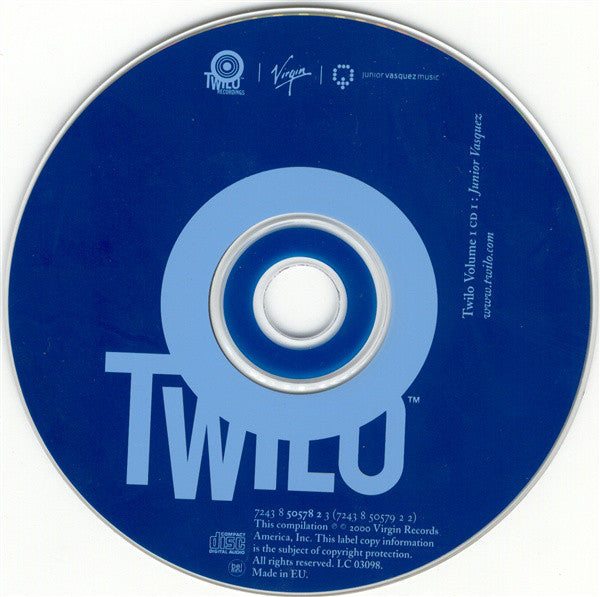 Junior Vasquez : Twilo Volume 1 (2xCD, Mixed)