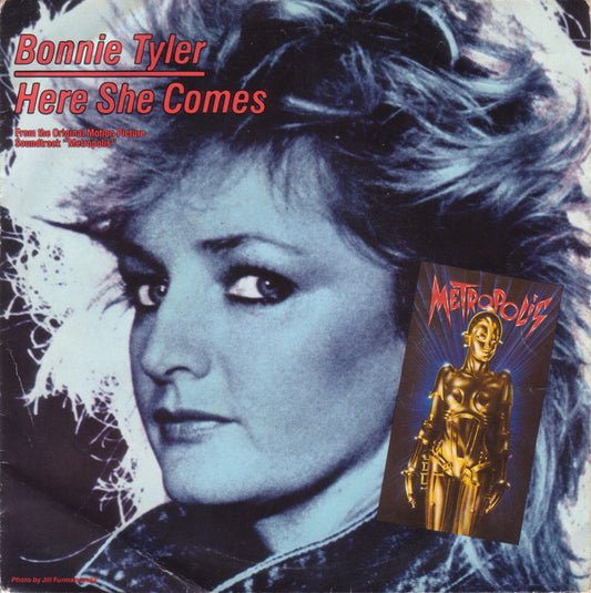 Bonnie Tyler : Here She Comes (7", Single)