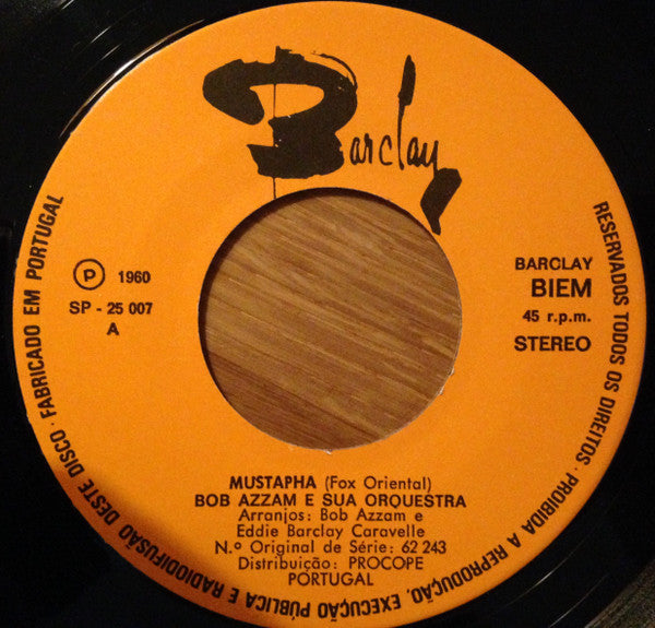 Bob Azzam Et Son Orchestre : Mustapha (7", Single)