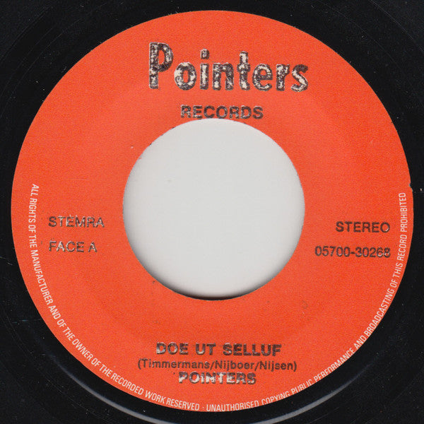 Pointers : Doe Ut Selluf (7", Single)
