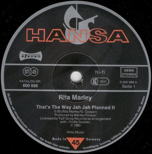 Rita Marley : That's The Way (12")