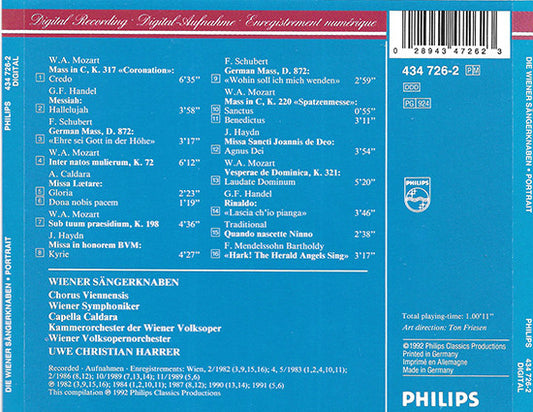 Die Wiener Sängerknaben - Uwe Christian Harrer : Portrait (CD, Comp)