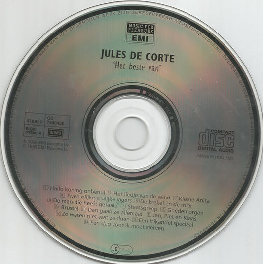 Jules De Corte : Het Beste Van (CD, Comp)