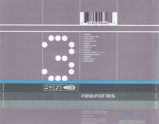 Roni Size / Reprazent : New Forms (CD, Album)