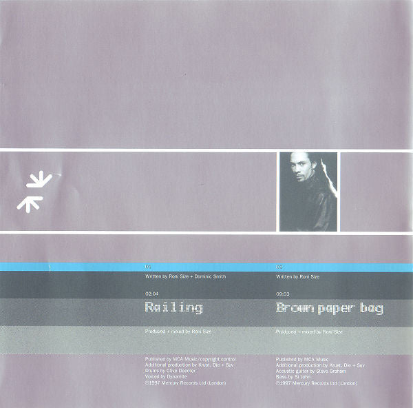 Roni Size / Reprazent : New Forms (CD, Album)