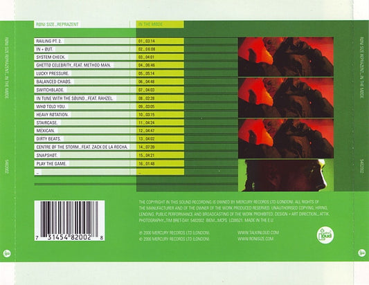 Roni Size / Reprazent : In The Mode (CD, Album)