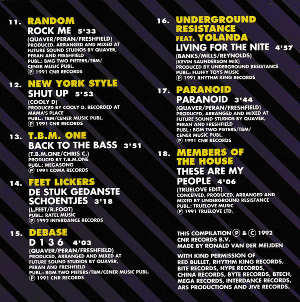 Various : Feel The Rhythm 1 (CD, Comp)