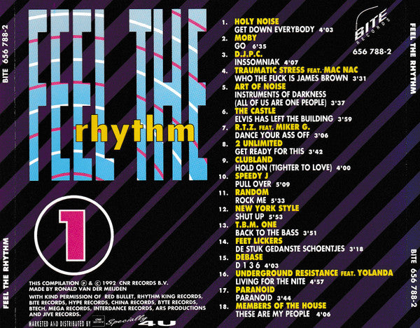 Various : Feel The Rhythm 1 (CD, Comp)