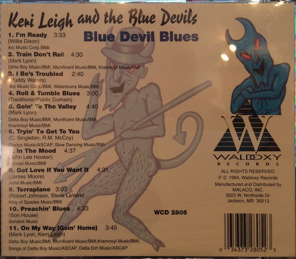 Keri Leigh & The Blue Devils : Blue Devil Blues (CD, Album)