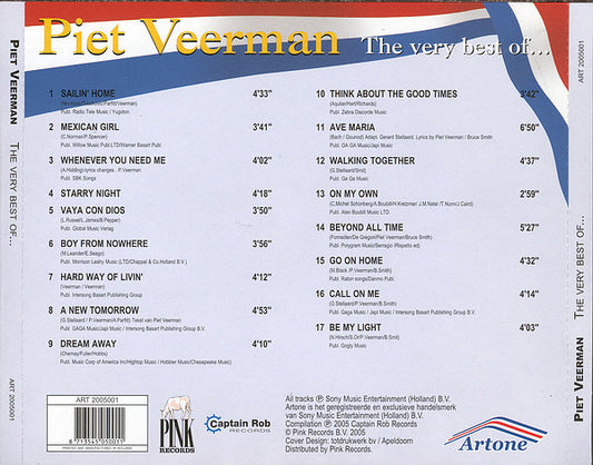 Piet Veerman : The Very Best Of... (CD, Comp)