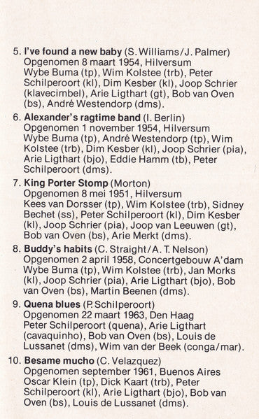 The Dutch Swing College Band : The Band's Best (Cass, Comp)