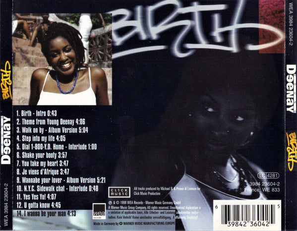 Young Deenay : Birth (CD, Album)