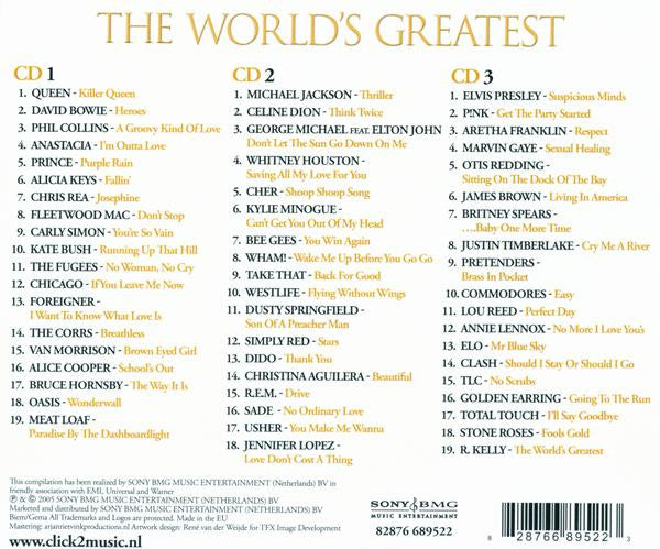 Various : The World's Greatest (3xCD, Comp)