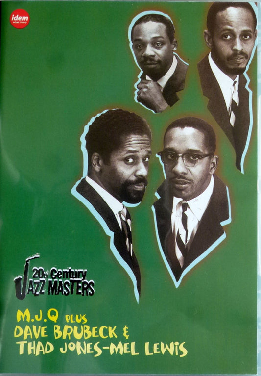 The Modern Jazz Quartet Plus Dave Brubeck & Thad Jones & Mel Lewis : 20th Century Jazz Masters (DVD-V, NTSC, PAL)