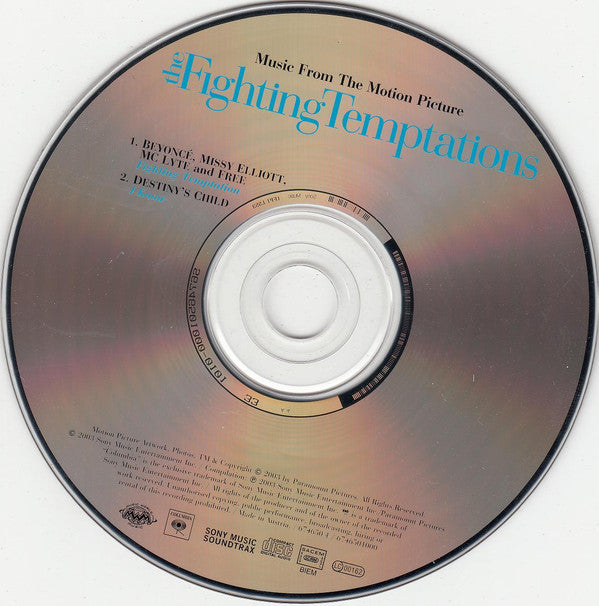 Beyoncé, Missy Elliott, MC Lyte And Free (2) : Fighting Temptation (CD, Single)