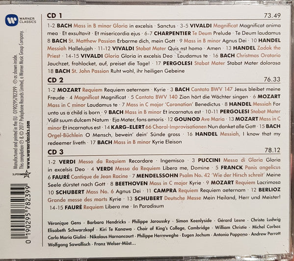 Various : 50 Best Sacred Music (3xCD, Comp)
