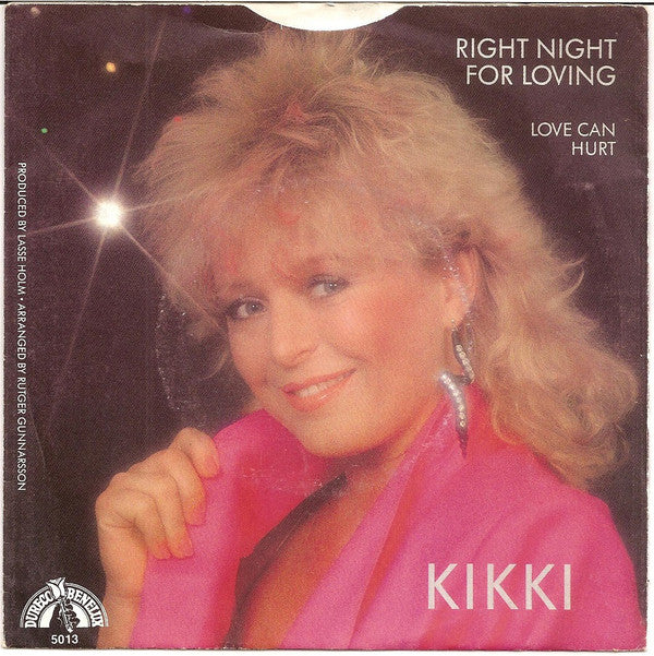 Kikki Danielsson : Right Night For Lovin' (7", Single)
