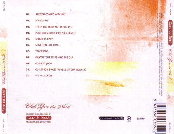 Gare Du Nord : Club Gare Du Nord (CD, Album)
