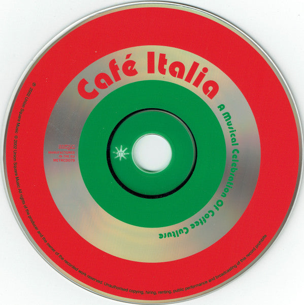 Various : Café Italia (A Musical Celebration Of Coffee Culture) (CD, Comp)