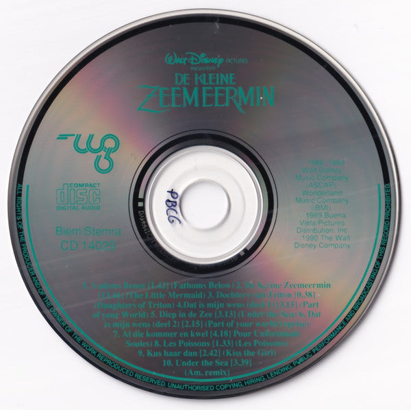 Various : De Kleine Zeemeermin (CD, Album)