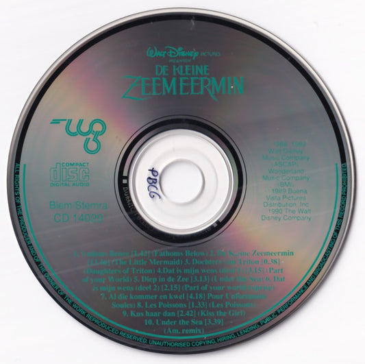 Various : De Kleine Zeemeermin (CD, Album)