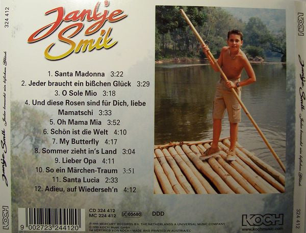 Jan Smit : Jeder Braucht Ein Bißchen Glück (CD, Album)